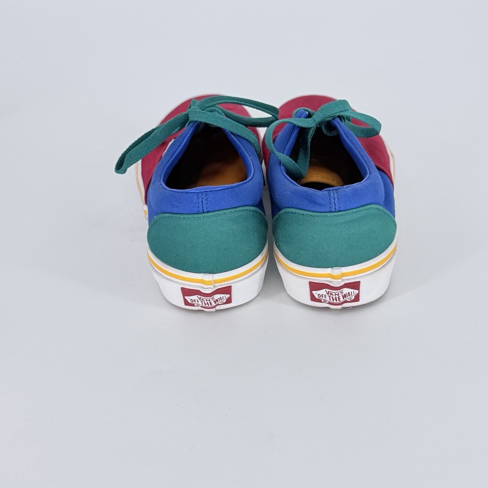Vans Era Colorblock Canvas Sneakers Kids US 6.5 Lapis Blue Red w/ Box - Picture 6 of 12
